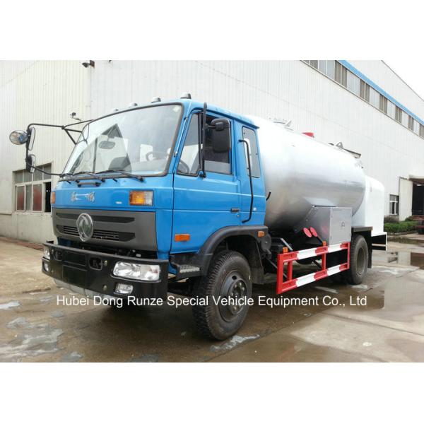 Road Bobtail LPG Gas Tanker With Mobile Dispenser , Bobtail Propane Delivery Truck