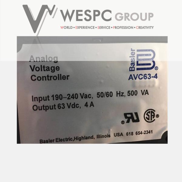Basler AVC63-4 Voltage 190~240VAC Basler Generator Automatic Voltage Regulator AVR AVC63-4