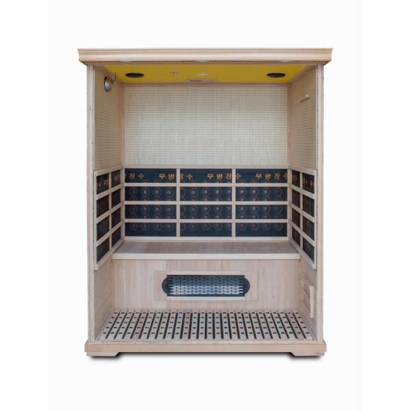 Single and Double Steam Bath Tourmaline Computer Control Panel Sweat Room Home Sauna Room Far Infrared Bathtub Detox