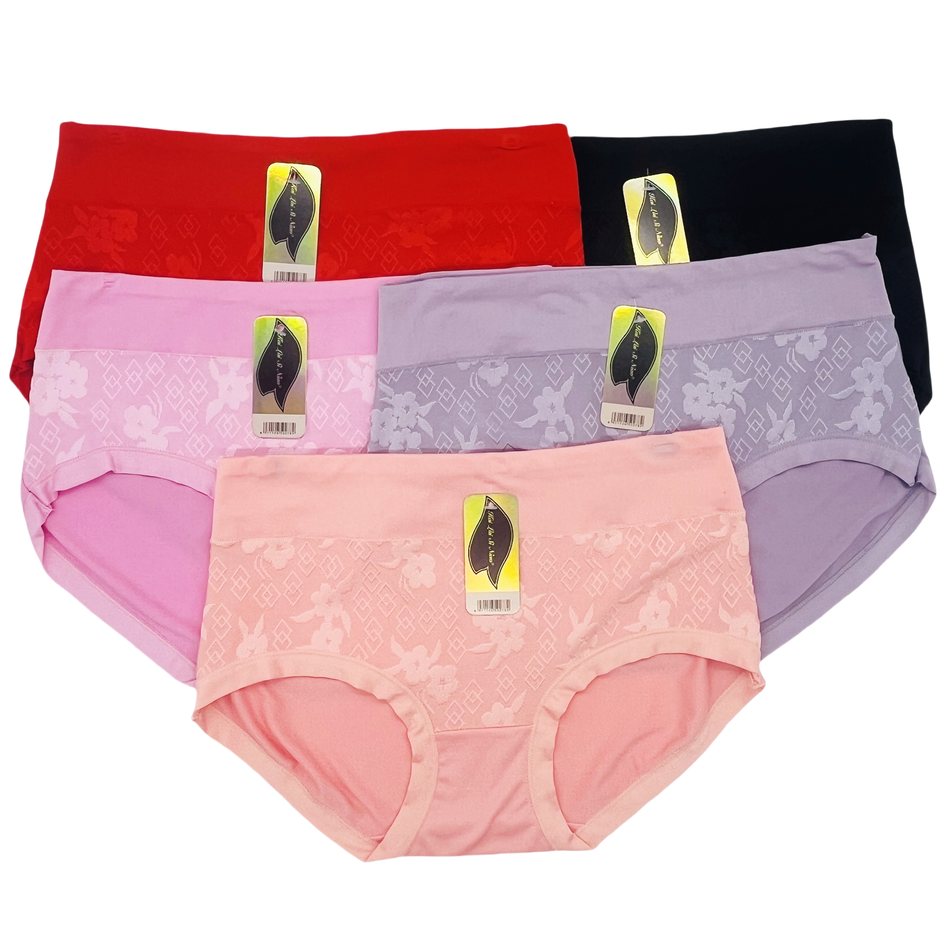 Lingerie Women Sexy Cotton Underwears Custom Logo Ladies Lingerie Panties  Flowered Lingerie Underwear Women Set