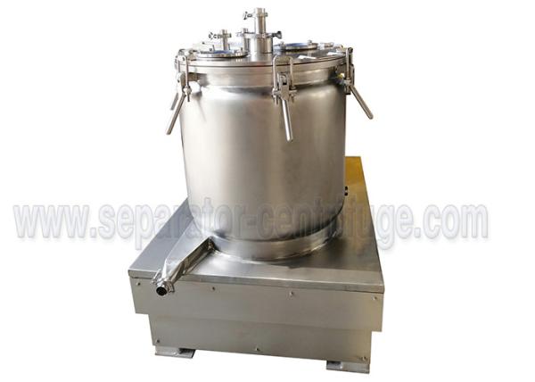 Tipo de grupo centrifugador vertical da cesta/máquina fria da extração do óleo de Cannabiss do álcool etílico