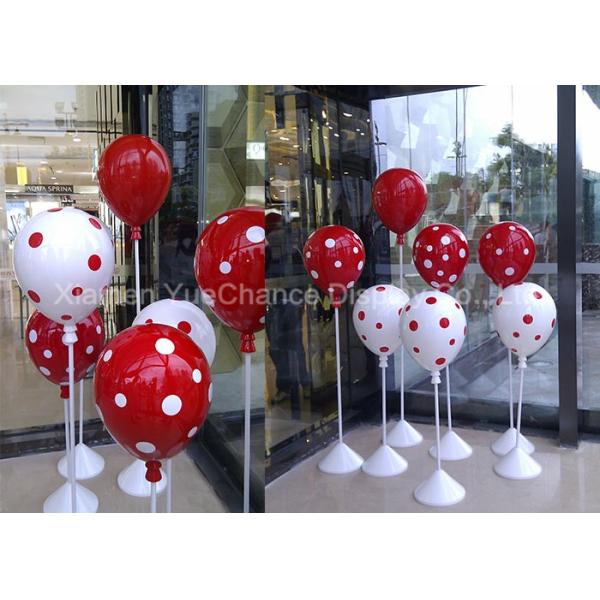 Bespoke Promotional Fiberglass Balloons Shop Decorations With Customized Logo
