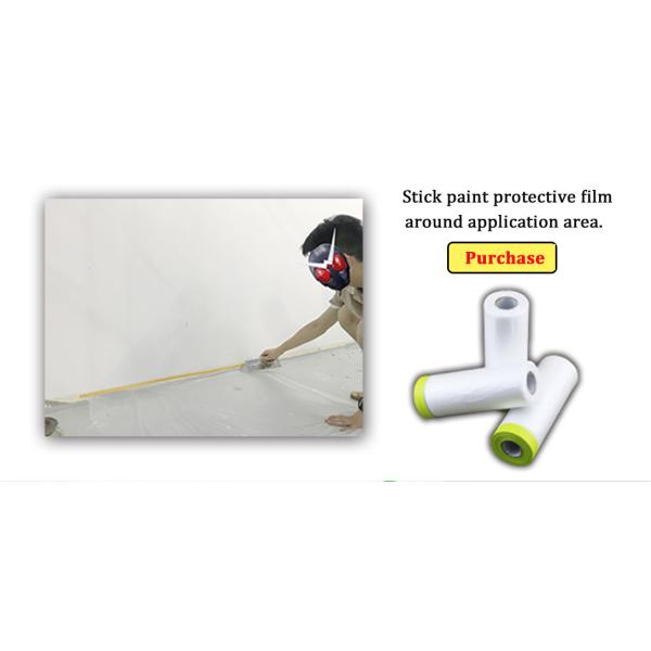 Внешняя стена здания инженерная каменная краска Алкалоустойчивый герметик в белом цвете