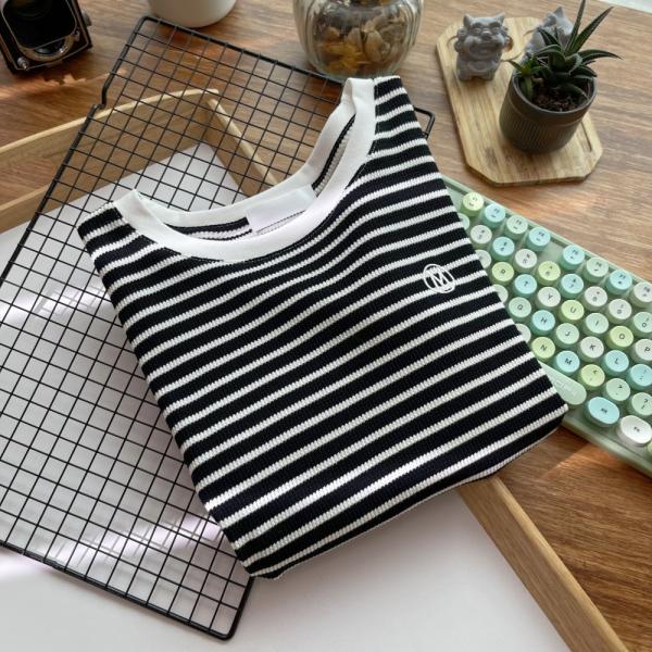 Logotipo bordado personalizado camiseta curta de malha elástica para meninas quentes na moda Y2k