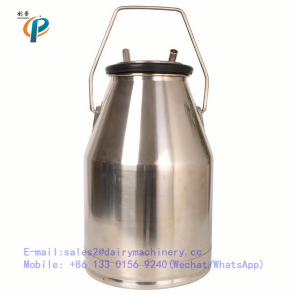 Milk Collection 25L Durable Milking Bucket Pail 485mm Height Lid Included For Farm