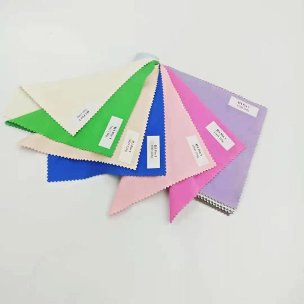 Promotional Microfiber Eyeglass Cleaning Cloth 4color 14.5-17.5mm