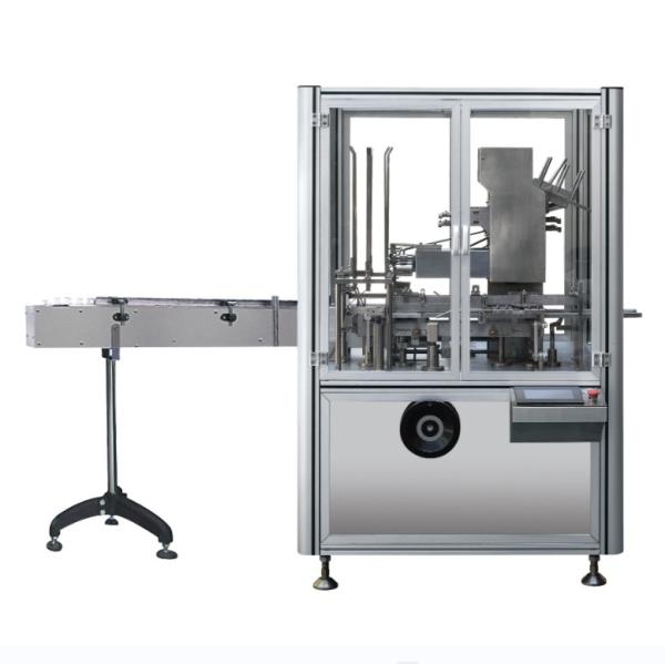 High speed automatic cartoning machine put capsule blister in box packing machinery