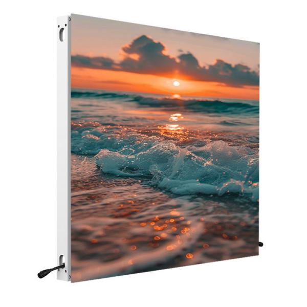 P3.9 Display LED fixo externo 1000x1000 mm Serviço de frente para publicidade exterior