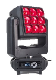 9X40W LED Stage Moving Head Light with 0-100% Linear Dimming for Smooth