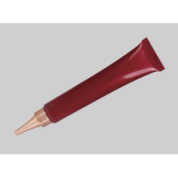 Tube vide cosmétique fait sur commande en plastique de bec de crème d'oeil de compression des tubes D19mm 10-25ml