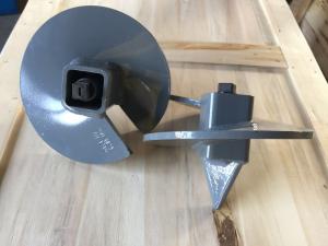 Screw Type Ground Anchors / Helical Screw Anchors 10000 Ft/Lb Socket Drive Power
