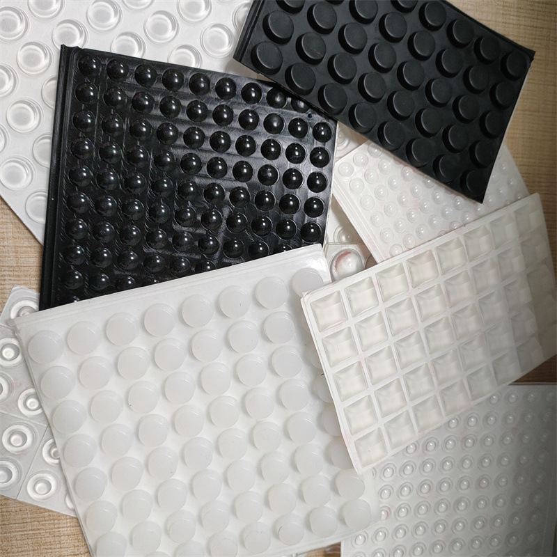Anti Slip Silicone Adhesive Pad Waterproof Self Adhesive Flat Rubber Sealing Rings