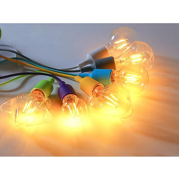 Красочный держатель Э27 220в 50/60хз привесной лампы потолка силикона легкий для установки