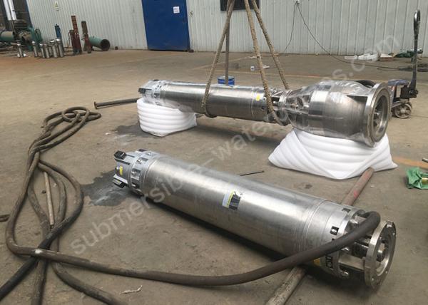 O Seawater submergível de aço inoxidável bombeia 480v anti corrosivo de 200 medidores