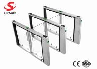 Porte piétonnière mince de moteur inoxydable et servo avec la performance à faible bruit et haute pour l'immeuble de bureaux