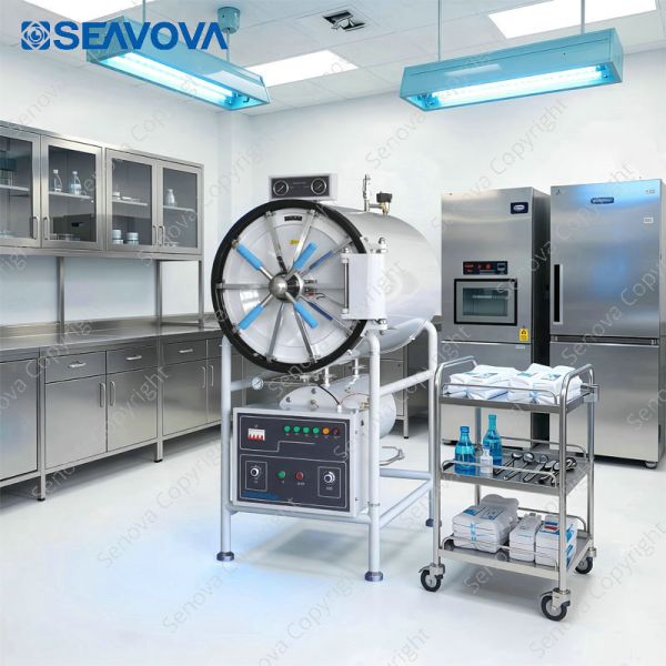 400L Horizontal Cylindrical Autoclave HCPS-A400