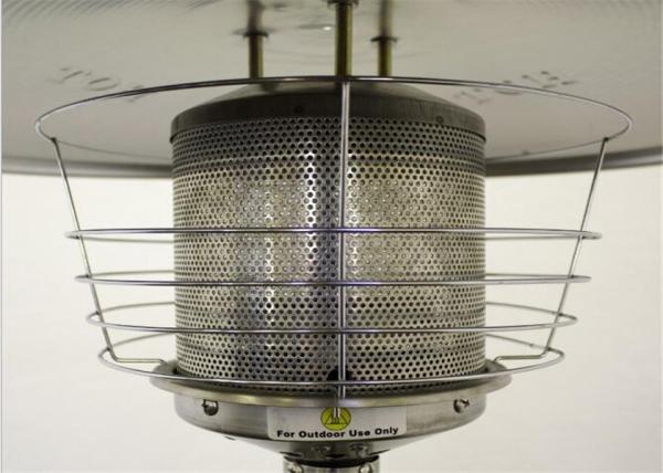 Outdoor Silver Flexible Propane Gas Electric outdoor mushroom patio heater