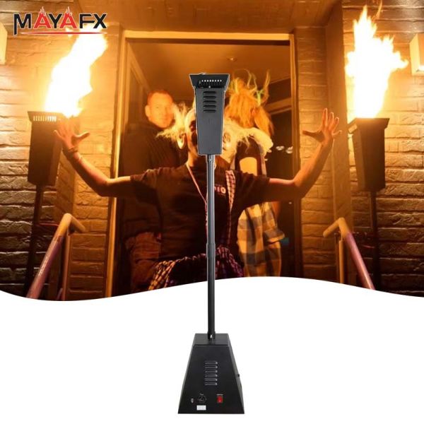 Torch Effect Machine with Real Fuel Flames Extended Performance and Smart Versatile Control for Stage Events