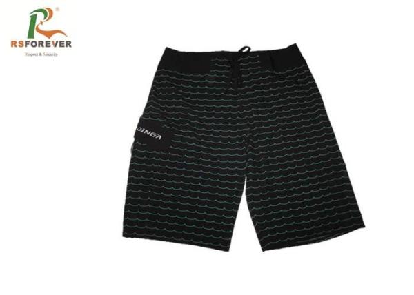 Black Short Boys Surf Board Shorts ,  Boys Swim Board Shorts Surf Use