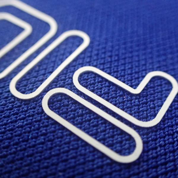 3D резиновые силиконовые этикетки одежды тепловая передача