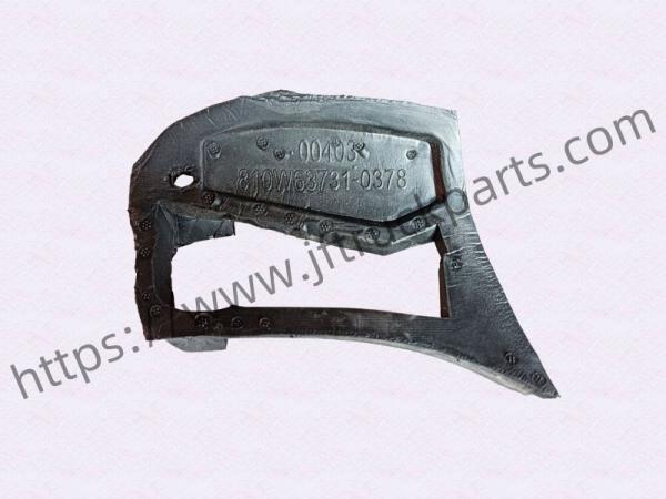 Pedaço de vedação do espelho frontal Pedaço de espuma Garrafa do espelho frontal e inferior 810W63731-0378 para SINOTRUK HOWO T5G SITRAK C7H Peças sobressalentes de caminhão