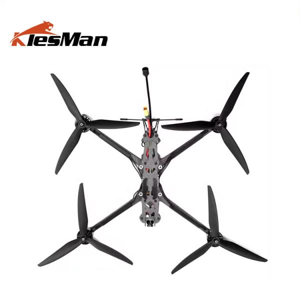 7 pouces FPV fabricant de drone charge utile 2 kg longue distance 9 km 5.8G ELRS 915 mark4 7 pouces fpv drone cadre