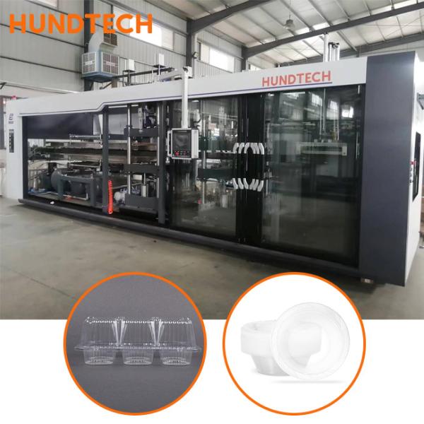 Волдырь упаковывая промышленный PVC APET машины 198KW Thermoforming
