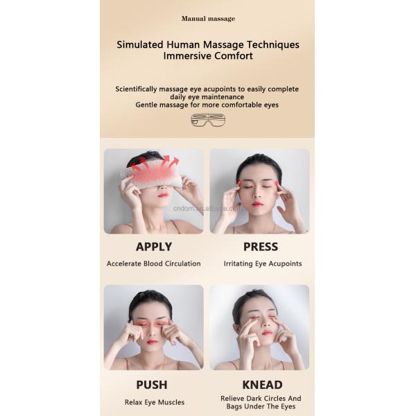 Portable Mini Eye Massager Your Go-To Solution for Relieving Eye Strain and Discomfort
