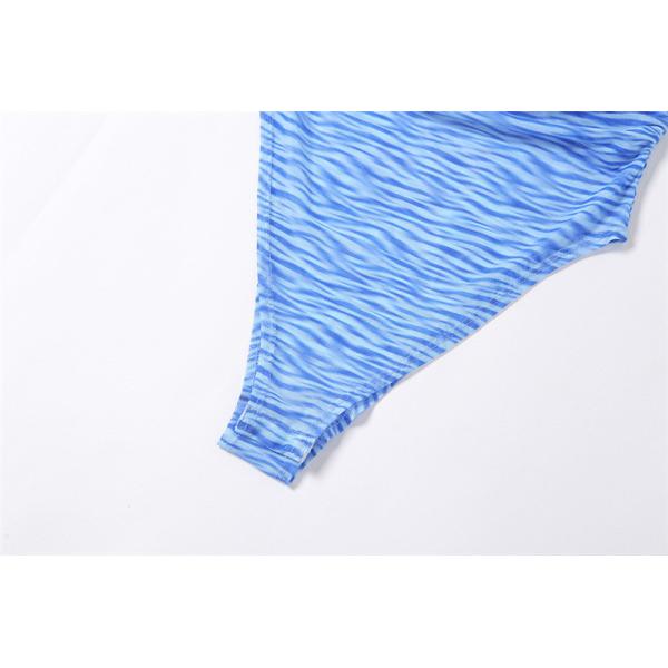 One Line Neck Ladies Camisole Tank Tops See Through Net Gauze Printing