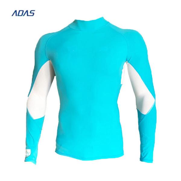 Custom Fight Compression Mens Rash Guard Shirts Embroidery Breathable