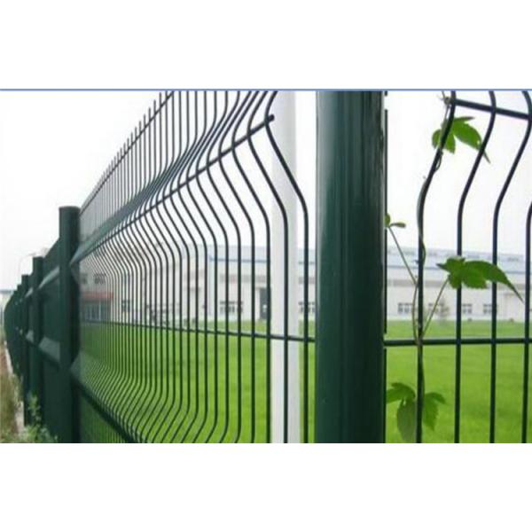 1.2mm Post Thickness Welded Wire Fence 5ft Galvanized Coating 3.5mm Dia