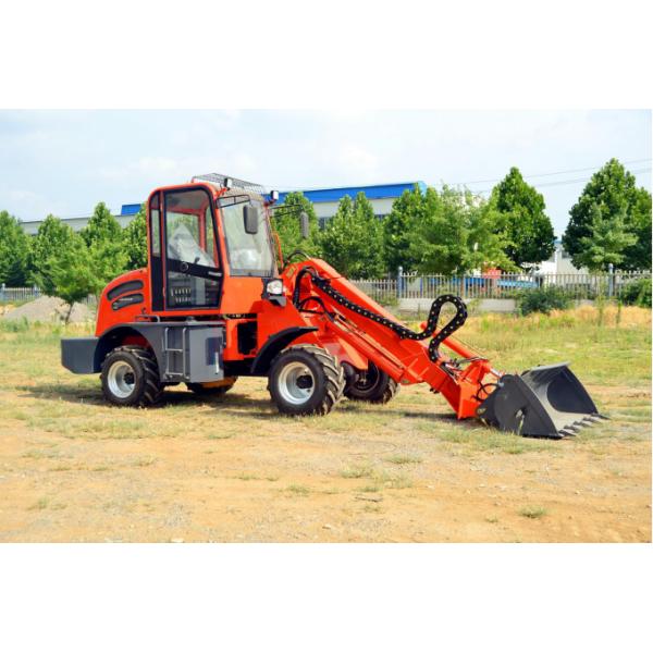 CE Approved Long Boom Telescopic Wheel Loader For Sale