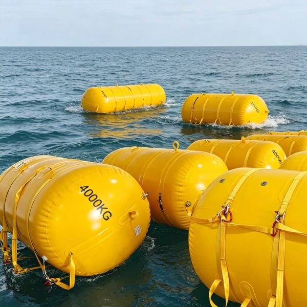 Thickened Corrosion Resistant Anti Burst Marine Buoyancy Bags for Salvage Lift