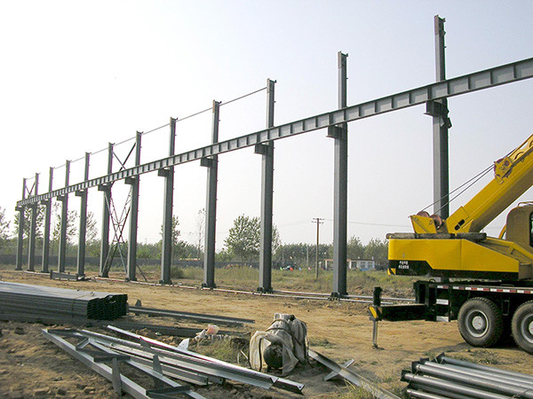 Custom Steel Structure Manufacturing Factory Painted Hot Galvanized Steel Buildings