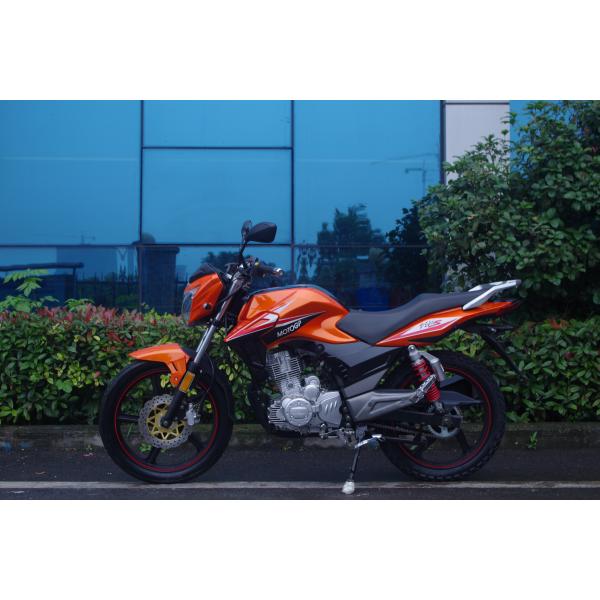 Automatic ZS Engine 200cc Racing Bike Motorcycle With Single Cylinder