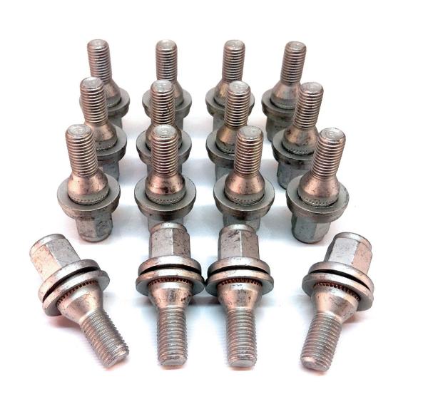 High Tensile Citreon / Peugeot Wheel Bolts Dakromet Finish Rust Resistant