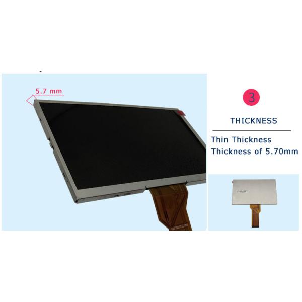 Digital Interface 7 Inch TFT LCD Screen RGB 800×480 Resolution Normal White 50pin