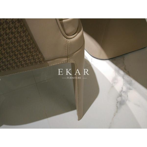 Modern Deluxe Chair Elegant Luxury Leather Dining Chair W001D5A