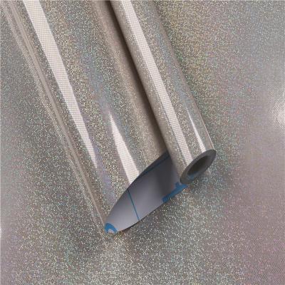 Moisture Proof Shining Rainbow Wallpaper Rolls Self Adhesive PVC Vinyl