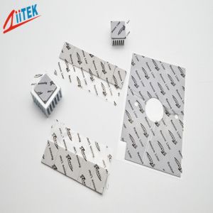 silicone rubber sheet ultra soft Thermal Gap Filler grey 3 W/m-K For LED