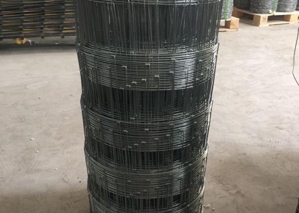 Electro Galvanized Cattle Wire Fence Weaving Mesh With 1.8-3.0mm Dia