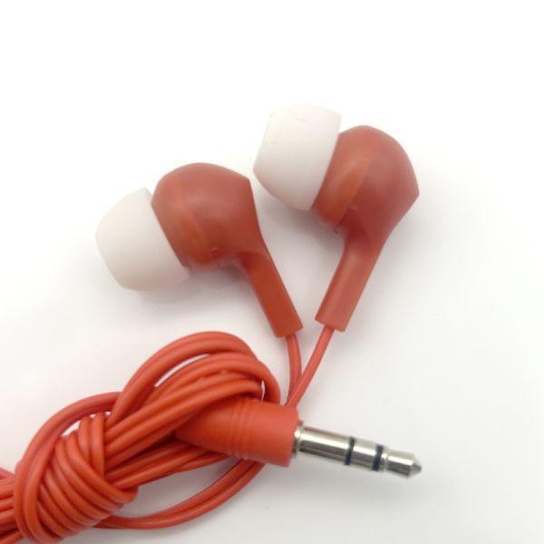 Headphone Clear Sound Wired Earphones In-Ear 3.5mm Stereo Headset with Mic Wired No Memory Card Support