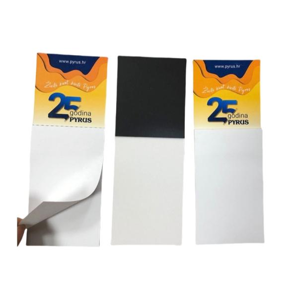 Fridge Custom House Shape Paper Note Pad With Magnet