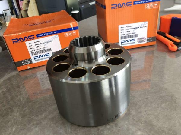 Standard Hydraulic Cylinder Block For Excavator K3V112DT Heavy Equipment Parts