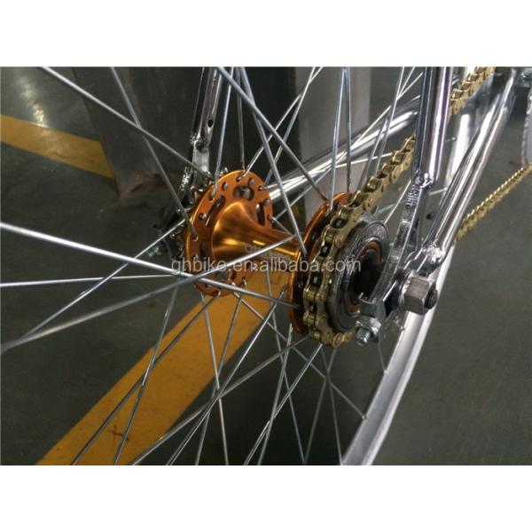 43mm Alloy Rim 700C Fixed Gear Cycle with Electroplate Finish and Chrome Steel Frame