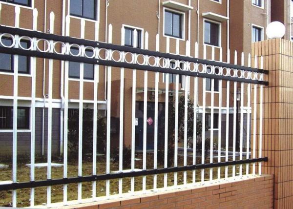 Metal Zinc Steel Fence For Privacy Countyard Protection , School Fence Panels