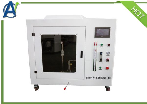 Instrumento ardente relativo horizontal das características para o plástico da espuma por ISO 9772