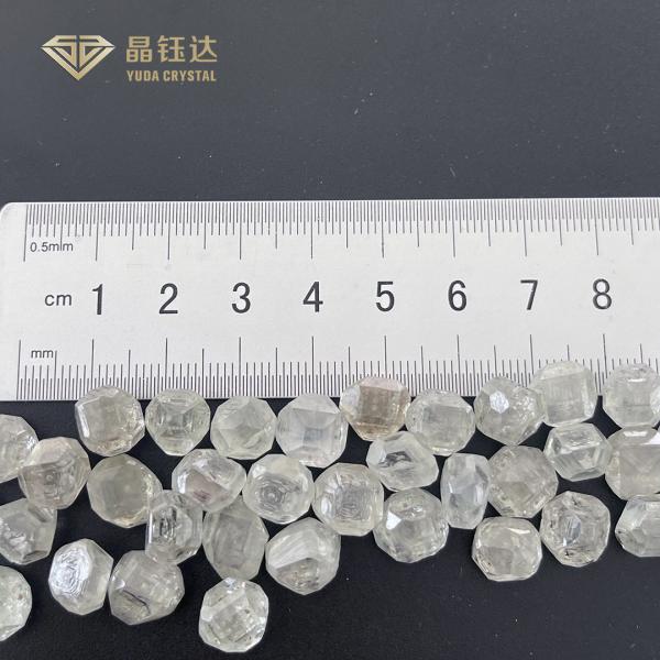 лаборатория 3ct 4ct HPHT создала покрашенные диаманты Greentinch Брауна