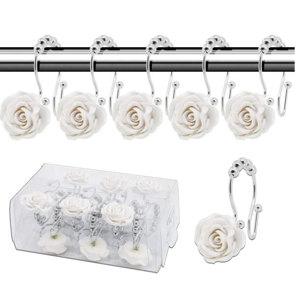 European Classic Nickel Curtain Hook Extenders Hangers Ring