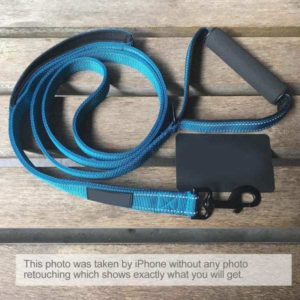 Проложенный двойной поводок тренировки собаки ручек, сверхмощное руководство собаки многофункциональное